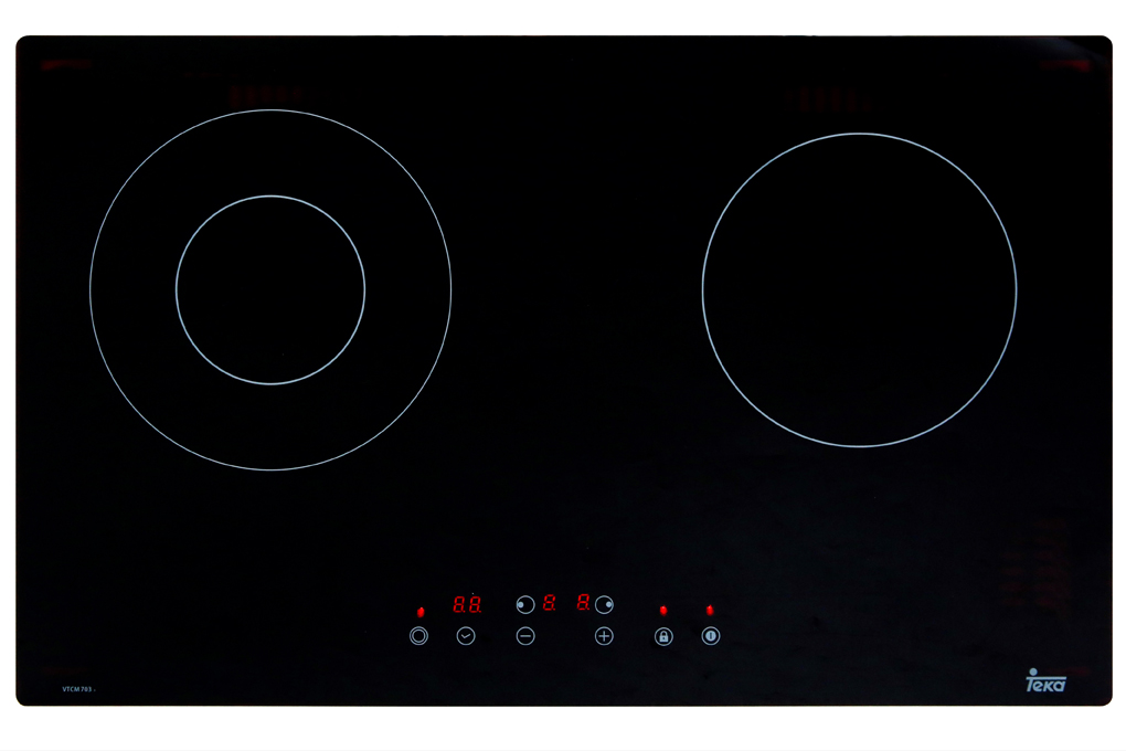 Mặt bếp hồng ngoại bằng kính Ceramic sáng bóng - Bếp hồng ngoại Teka VTCM 703.1