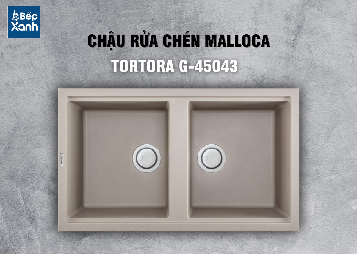 Chậu rửa đá malloca Tortora G-45043