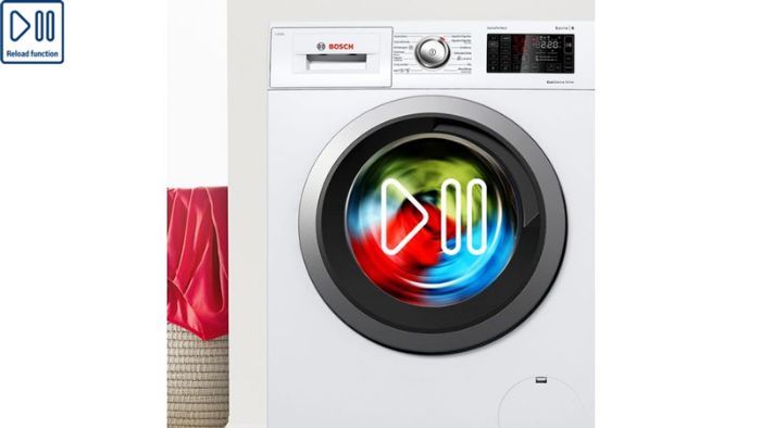 Tính năng tạm dừng tiện lợi của Máy giặt Bosch WGG244A0SG 