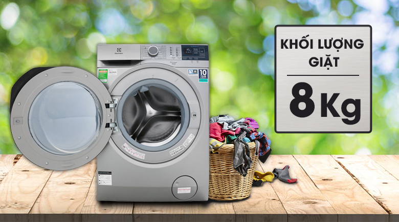 Máy giặt Electrolux EWF8024ADSA - Khối lượng giặt 8kg, thích hợp cho gia đình trên 5 người