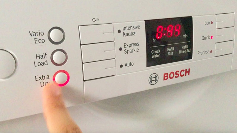 Máy rửa bát Bosch Extra Drying