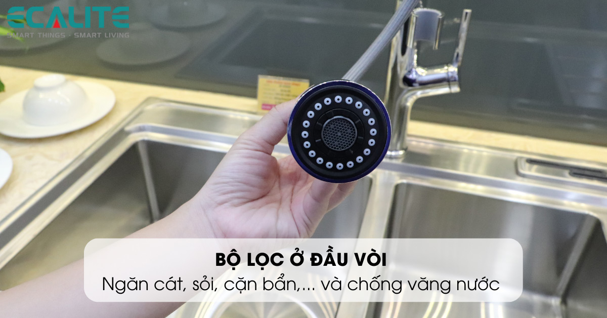 Bộ lọc chất bẩn của vòi Ecalite EF-K541C