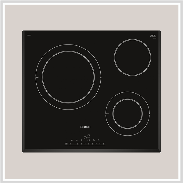 Bếp Bosch HMH.PKK651FP1E  | Bếp điện 60cm, 3 vùng nấu, mặt kính ceramic, 17 mức gia nhiệt Series 6