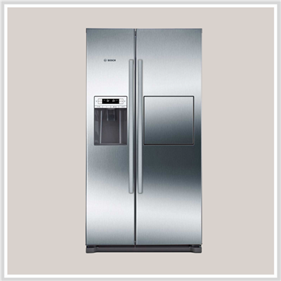 Tủ lạnh Bosch HMH.KAG90AI20G  | Tủ lạnh Side by side 522L, lấy đá ngoài, cấp nước trực tiếp, mặt inox, Series 6