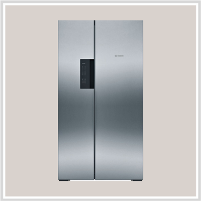 Tủ lạnh Bosch HMH.KAN92VI35  | Tủ lạnh Side by side 604L, mặt inox, Series 4