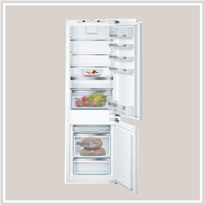 Tủ lạnh Bosch HMH.KIN86AF31K  | Tủ lạnh âm ngăn đá dưới 273L, bản lề đổi chiều, Series 6